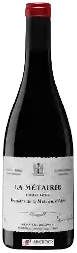 Wijnmakerij Abbotts & Delaunay - Domaine de la Métairie d'Alon La Métairie Pinot Noir