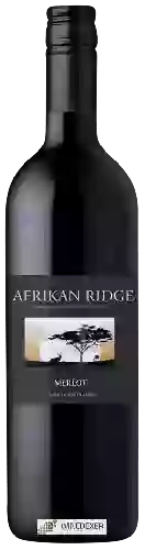 Wijnmakerij Afrikan Ridge - Merlot