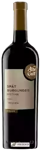 Wijnmakerij Alde Gott - Sp&aumltburgunder Sp&aumltlese Trocken