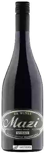 Wijnmakerij BK Wines - Mazi Whole Bunch Syrah