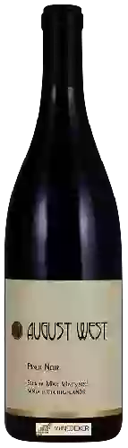 Wijnmakerij August West - Sierra Mar Vineyard Pinot Noir