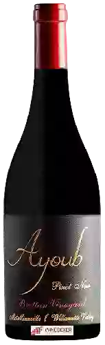 Wijnmakerij Ayoub - Brittan Vineyard Pinot Noir