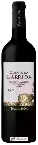 Wijnmakerij Bacalhôa - Quinta da Garrida Tinto