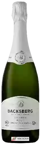 Wijnmakerij Backsberg - Kosher Methode Cap Classique Brut