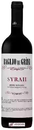 Wijnmakerij Baglio di Grìsi - Syrah