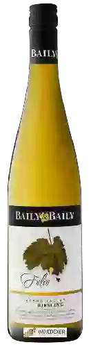 Wijnmakerij Baily & Baily - Folio Riesling