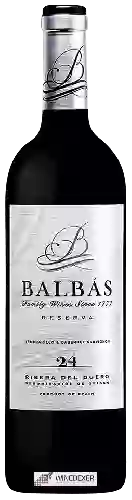 Wijnmakerij Balbas - Ribera del Duero Reserva