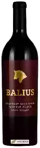 Wijnmakerij Balius - Reserve Block Cabernet Sauvignon
