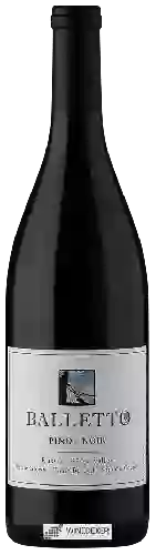 Wijnmakerij Balletto Vineyards - Pinot Noir