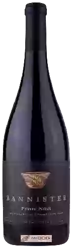 Wijnmakerij Bannister - Pinot Noir