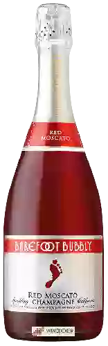 Wijnmakerij Barefoot - Bubbly Red Moscato (Champagne)