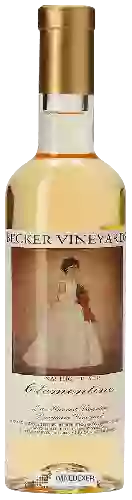 Wijnmakerij Becker Vineyards - Clementine Late Harvest Viognier