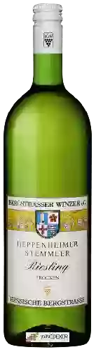 Wijnmakerij Bergsträsser Winzer - Heppenheimer Stemmler Riesling Trocken