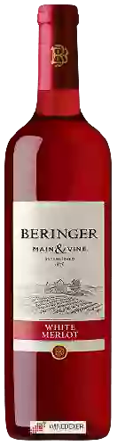 Wijnmakerij Beringer - Main & Vine White Merlot