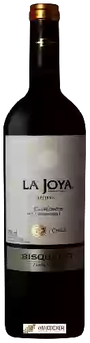 Wijnmakerij Bisquertt Family Vineyards - La Joya Reserve Carmenère