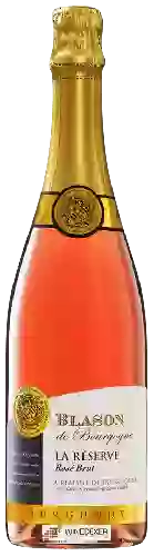 Wijnmakerij Blason de Bourgogne - Crémant de Bourgogne Brut La Réserve Rosé