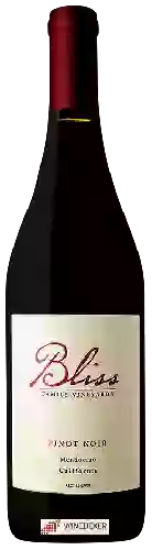 Wijnmakerij Bliss - Pinot Noir