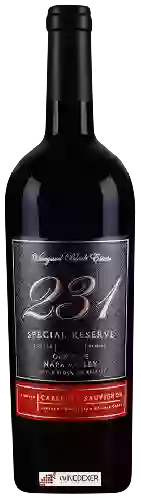 Wijnmakerij Vineyard Block Estate - 231 Special Reserve Cabernet Sauvignon