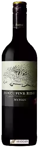 Wijnmakerij Boekenhoutskloof - Porcupine Ridge Merlot