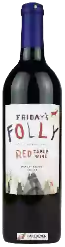 Wijnmakerij BookCliff - Friday's Folly Red