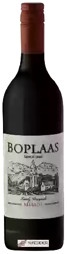 Wijnmakerij Boplaas - Merlot