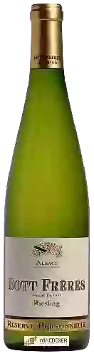 Wijnmakerij Bott Freres - Réserve Personnelle Riesling