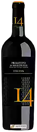 Wijnmakerij Botter - 14 Primitivo de Manduria Riserva