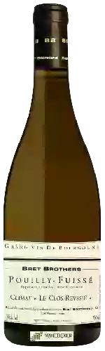 Wijnmakerij Bret Brothers & The Soufrandière - Climat Le Clos Reyssie Pouilly-Fuissé