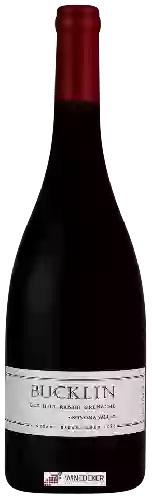 Wijnmakerij Bucklin - Old Hill Ranch Grenache