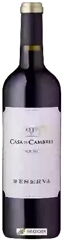 Wijnmakerij Casa de Cambres - Reserva Tinto