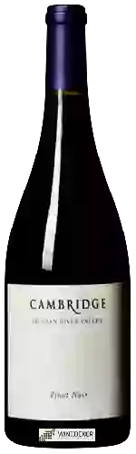 Wijnmakerij Cambridge - Pinot Noir