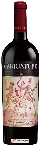 Wijnmakerij Caricature - Red
