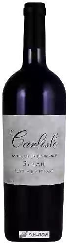 Wijnmakerij Carlisle - Rosella's Vineyard Syrah