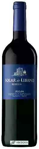 Bodegas Castillo de Sajazarra - Solar de Libano Reserva