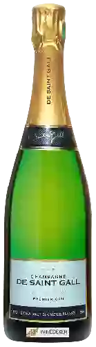 Wijnmakerij Champagne de Saint-Gall - Blanc de Blancs Extra Brut Champagne Premier Cru