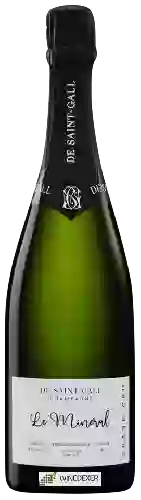 Wijnmakerij Champagne de Saint-Gall - Le Minéral Champagne Grand Cru 'Cramant'