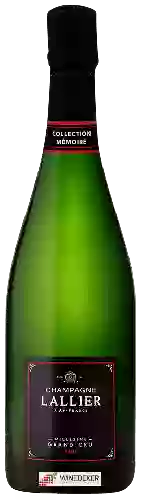 Wijnmakerij Lallier - Millésime Brut Collection Mémoire Champagne Grand Cru 'Aÿ'