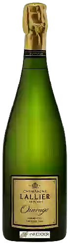 Wijnmakerij Lallier - Ouvrage Grand Cru Champagne (Elevé Sous Liège)