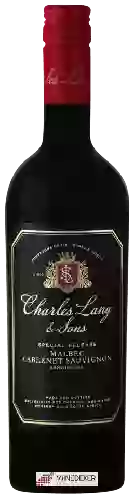 Wijnmakerij Charles Lang & Sons - Special Release Red