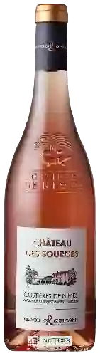 Château des Sources - Costières de Nîmes Rosé