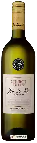 Wijnmakerij Church Road - McDonald Series Sauvignon Blanc