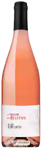 Wijnmakerij Clos Constantin - La Fontaine aux Belettes Rosé