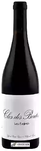 Wijnmakerij Clos des Boutes - Les Fagnes Rouge