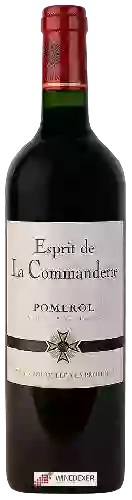 Château La Commanderie - Esprit de La Commanderie Pomerol