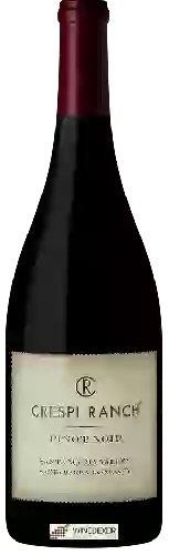 Wijnmakerij Crespi Ranch Cellars - Santa Maria Valley Pinot Noir