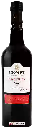 Wijnmakerij Croft - Fine Ruby Port