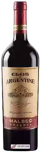 Wijnmakerij Clos d'Argentine - Winemaker's Selection Reserva Malbec