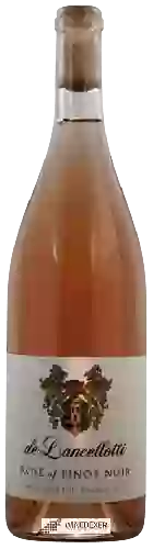 Wijnmakerij de Lancellotti - Rosé of Pinot Noir