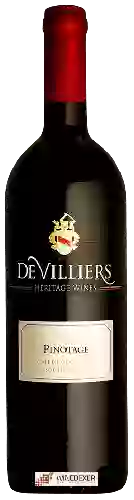 Wijnmakerij De Villiers - Pinotage