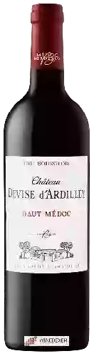 Château Devise d'Ardilley - Haut-Médoc